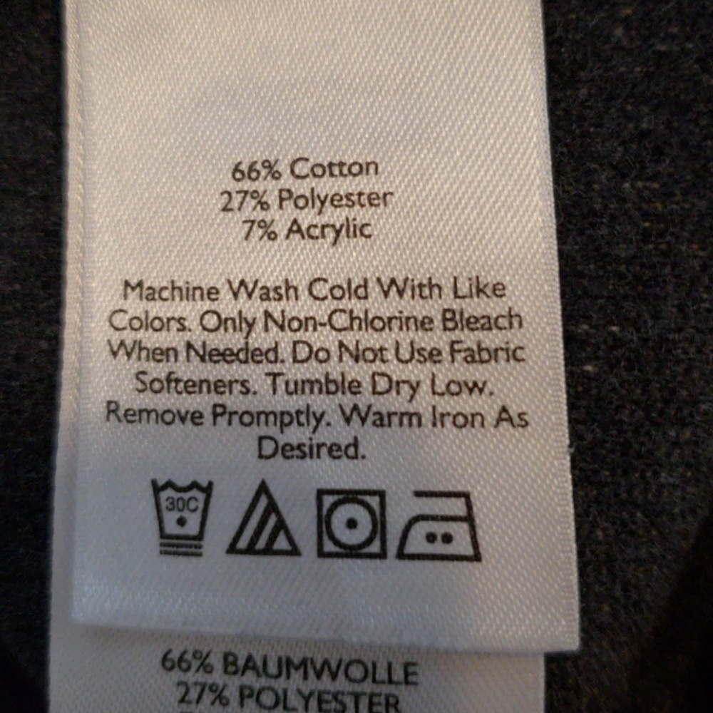 Eddie Bauer Men's Brown Quarter Zip Sweater - Picture 6 of 6